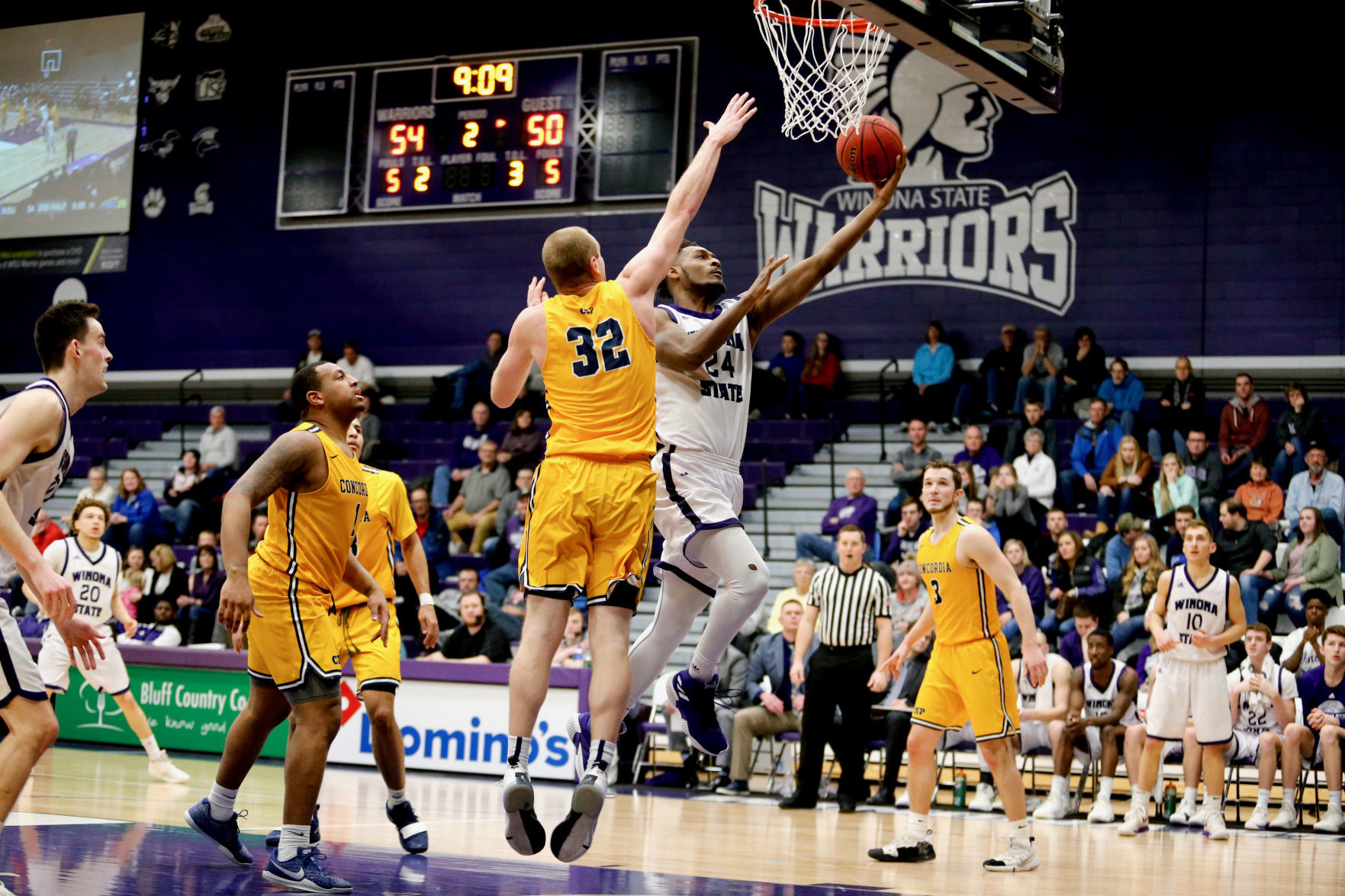 WSU MBB vs Concordia 6